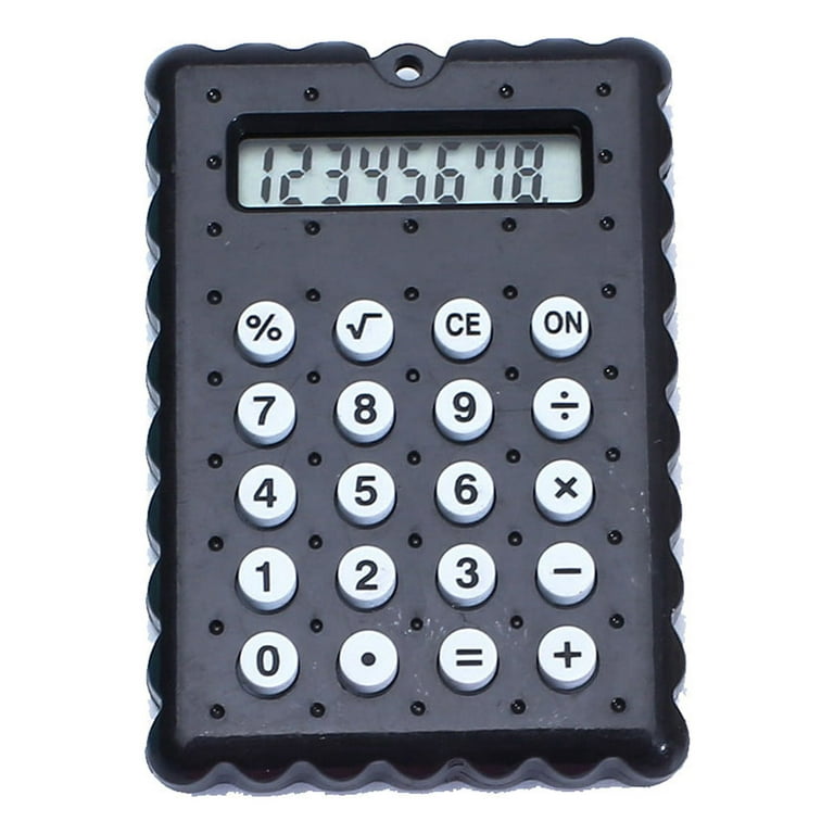  Mini Calculator, Mini Portable Cute Cookies Style Key Chain  Calculator Candy Color Pocket Calculator for Keyring Decoration() : Office  Products