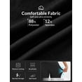 thumbnail image 5 of BALEAF Women's Bermuda Long Shorts 9" Above Knee Length Stretch Walking Athletic Dressy Casual Summer Black XS, 5 of 6