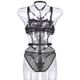 thumbnail image 3 of 2026 One Piece Sexy Bodysuits For Women Cut Out Babydoll Choker Fishnet Leotard S-3xl, 3 of 5