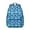 Blue-67, variant on Floral Print Breathable Bookbag, Padded Back Panel & Spacious Compartment for Students