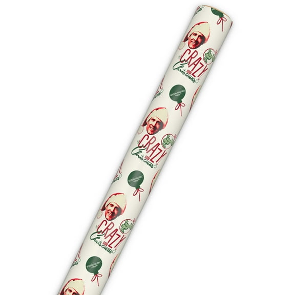 National Lampoon's Christmas Vacation Jumbo Wrapping Paper Roll (Collage on Cream) 60 Sq. ft.