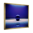 thumbnail image 2 of Designart "Deep Blue Bowling Collision" Bowling Picture Framed Canvas Art Print, 2 of 5