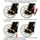 thumbnail image 4 of Scienceny Pastilla de freno Estructura metálica de acero inoxidable Instalación práctica Tamaño compacto Resistencia al desgaste Pieza de Accesorios para motos Clásico con Mak, 4 of 6