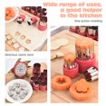 thumbnail image 4 of 12 unids/set molde de grabado en relieve molde para cortar galletas vegetales frutas Fondant pastel galleta émbolo molde cortador herramientas rebanar moldes cortes yeacher natural, 4 of 7