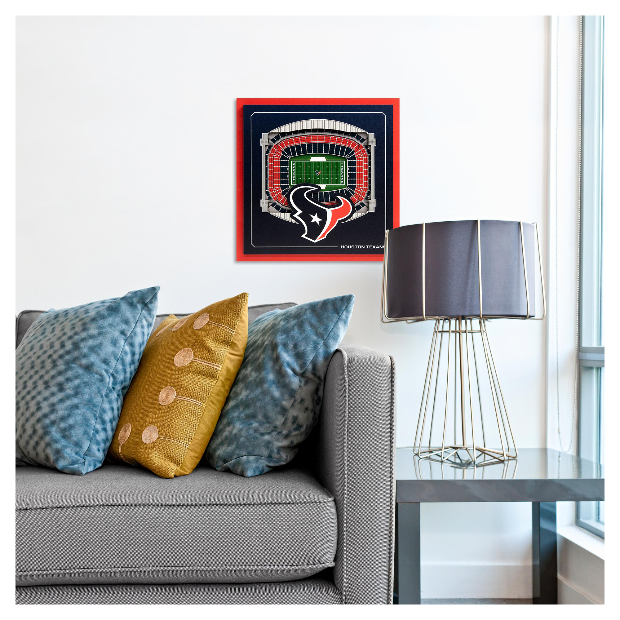 IDNA Houston Texans 12" x 12" Stadium Series 3D Wall Art