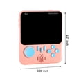 thumbnail image 3 of Xihbxyly Ofertas y Rebajas de Hoy: Liquidación Consola de Juegos Portátil, Consola de Videojuegos Portátil con 666 Juegos Clásicos, Pantalla Color 3,5 Pulgadas, Batería Recargable 500 Mah, Compatible, 3 of 5