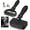 B-Black, variant on 3PCS Self Cleaning Slicker Brush & Pet Grooming Rake & Flea Comb for Dogs,Cats and Horses | Double-Sided Dematting Comb & Skin Friendly Deshedding Grooming Tool | Premium Pet Supplies (Black)