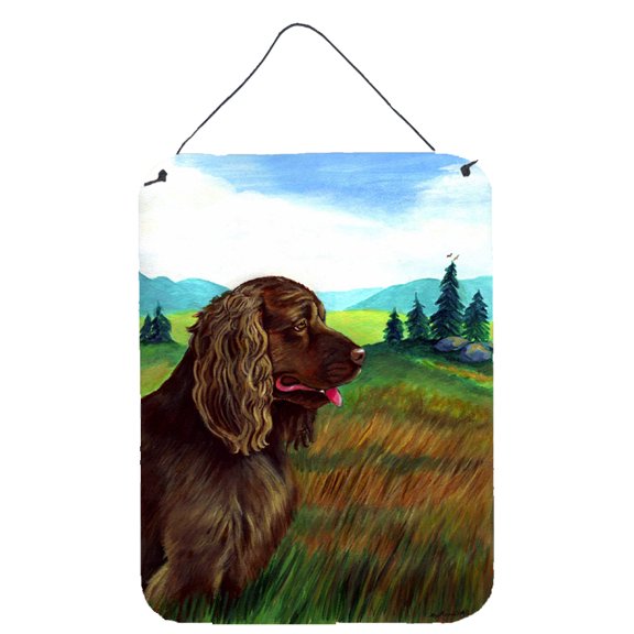 Carolines Treasures 7122DS1216 Sussex Spaniel Wall or Door Hanging Prints 12x16 multicolor