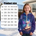 thumbnail image 7 of Pzuqiu Dragon Sweatshirt Kids Size 12-13 Personalized Versatile Girls' Fashion Hoodies & Sweatshirts Soft Stretchy Fall Winter Clothes Warm Long Sleeve for Outdoor Activities, 7 of 7