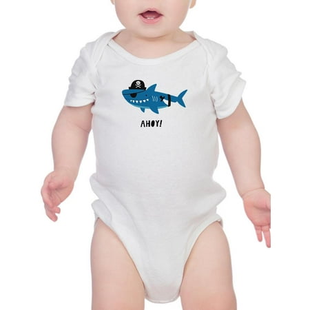 

Pirate Shark Ahoy! Bodysuit Infant -Image by Shutterstock 24 Months