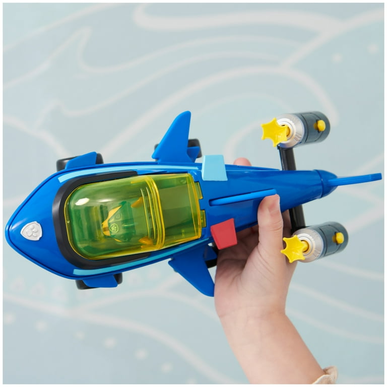 Paw patrol pat' patrouille aqua pups - voiture et figurine chase