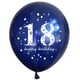 thumbnail image 4 of 10 globos de 12 pulgadas con texto en inglés "Happy 30th, 50th, 60th Birthday" de Tiffany para niñas y niños, decoraciones para fiestas de cumpleaños para adultos, 4 of 5