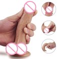 thumbnail image 4 of Consolador simulado de silicona líquida de doble capa con ventosa fuerte para mujeres y adultos ToyYG003 de doble capa, 4 of 8