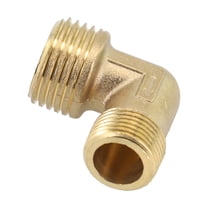 Air Compressor Fittings Brass 20.5*16.5Mm Male Thread Elbow Coupler