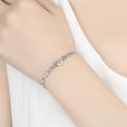 thumbnail image 4 of Chmadoxn Toddler Toys, Baby Toys Amethyst Plated 925 Bracelet Love Heart-shaped Hand Jewelry Female Zircon Heart To Heart Jewelry Toys for Kids, Birthday Gifts, First Birthday Gifts, 4 of 8