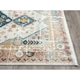 thumbnail image 5 of Abani Azure Collection Coral ORange 8' x 10' Medallion Vintage Rug, 5 of 5