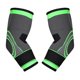 thumbnail image 1 of Naiovety Paquete de 2 coderas tejidas con soporte elástico, cómoda absorción de sudor, secado rápido, tenis, Golf, brazo, envoltura para el dolor Ropa Deportiva, Zapatos Verde METRO Naiovety OD023130-01, 1 of 6