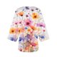 thumbnail image 4 of Cárdigan de manga larga para mujer, blusa informal estampada con bolsillo, abrigo tipo cárdigan para mujer, 4 of 5
