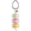 Fisher-Price My First Macaron Pretend Food Baby Rattle Toy for Infant Sensory Play