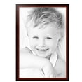 thumbnail image 2 of ArtToFrames 24" x 36" Matte Mahogany with Gold Accent Diploma Picture Frame, 24x36 inch Brown Wood Poster Frame (WOM-5109),  Pack, 2 of 7
