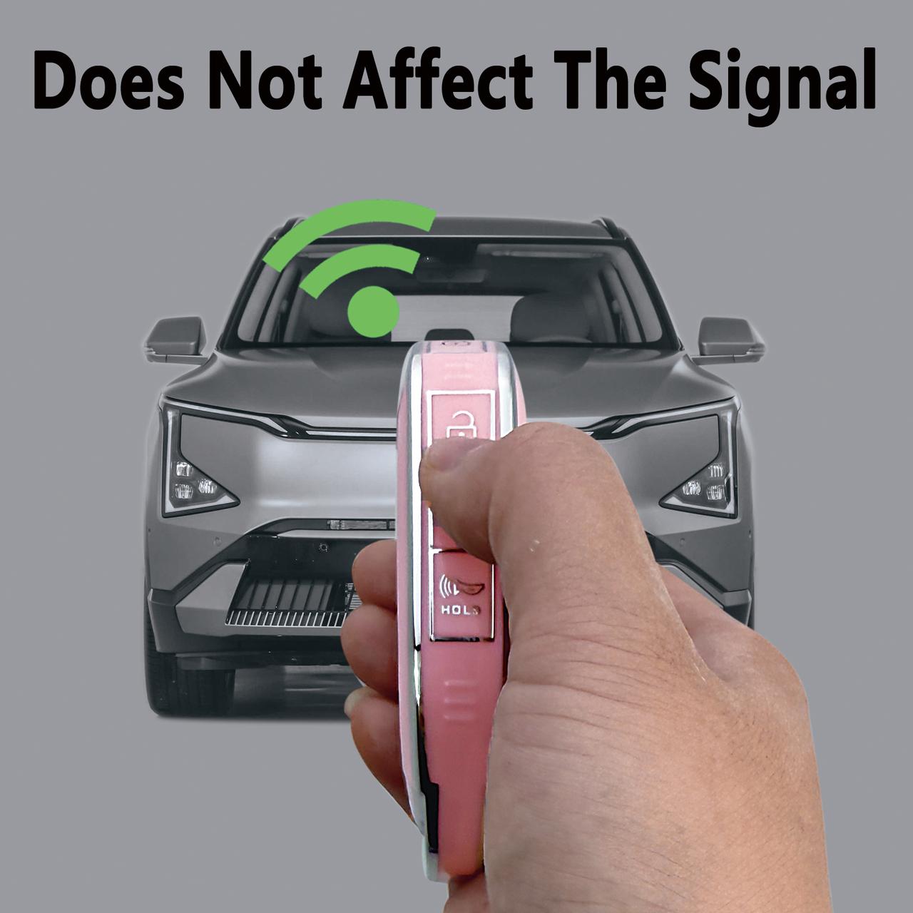 Yuebutor Funda protectora para llavero compatible con Kia Telluride 2023 2024 2025 EV5, accesorios, protector de carcasa 4