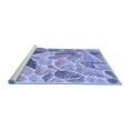 thumbnail image 2 of Ahgly Company Machine Washable Indoor Rectangle Abstract Blue Contemporary Area Rugs, 8' x 12', 2 of 4