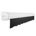 thumbnail image 5 of Awntech 16 Ft Key West Manual Heavy Duty Patio Retractable Awning with Cassette (192in x 9.38in x 120in), Black, 5 of 7