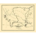 thumbnail image 2 of Carter 24x20 White Modern Wood Framed Museum Art Print Titled - Portsmouth and Concord Railroad - Carter 1845, 2 of 4