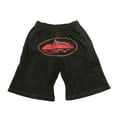 thumbnail image 1 of Pantalones cortos casuales deportivos hawaianos con tiras estampadas a la moda para hombre, 1 of 3