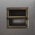 thumbnail image 5 of Recessed Toilet Paper Holder Wall Mounted Heavy Duty Metal Toilet Paper Roll, 5 of 6