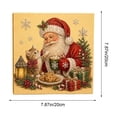 thumbnail image 4 of DIY Christmas Pearl Bead Painting Kit,Framed Canvas Rhinestone Art Set with Instruction Manual,Holiday Craft,Home Wall Decor Gift, 4 of 6