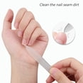 thumbnail image 4 of Lima de uñas de vidrio 3D, superficie de grano grabada de doble cara, limas de uñas para pedicura para dedos, lima de uñas para gatos, 4 of 6