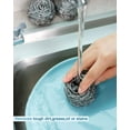 thumbnail image 2 of Best 12Pcs Scourer Steel Wool Scrubber - Steel Wool for Cleaning Dishes Pans Pots Ovens Grills Stainless Steel Scrubber for Kitchen Sinks Cleaning Steel Wool Pads Metal Scrubber, 2 of 8