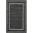 thumbnail image 2 of SAFAVIEH Bella Danita Bordered Wool Area Rug, Dark Grey/Ivory, 2'6" x 4', 2 of 8