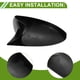 thumbnail image 4 of Reemplazo de tapa de espejo lateral izquierdo y derecho ABS de 1 par en negro brillante para Nissan Sentra 2020-2025, 4 of 7