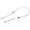 thumbnail image 4 of de Acrílico Negro, Cordón de , Cadena de Cordón de Cuello de Extremo de Goma Antideslizante, 4 of 6