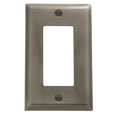 thumbnail image 1 of Baldwin 4754151 Single GFCI Beveled Edge Switch Plate, Antique Nickel, 1 of 1