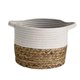 thumbnail image 2 of Cesta de Almacenamiento Tejida con Asas, Cesta de Piso de Ratten, Contenedores de Cesta Decorativos Boho para , Zapatos, Maquillaje, Ropa, Cestas , BLESIY Cestas Redondas Pequeñas Tejidas, 2 of 7