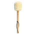 thumbnail image 1 of 2024 Drum Mallet Antislip Bass Drum Percussion Stick Hammer Wooden Musical Drumstick With Soft Felt Beige Sp 01 37cm, 1 of 5