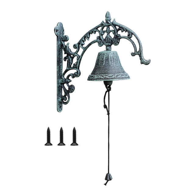 Timbre de puerta Timbre de bienvenida Regalos Agitación manual Adorno de pared para patio Campana de cena Bodas Patios Fiestas de inauguración de la c