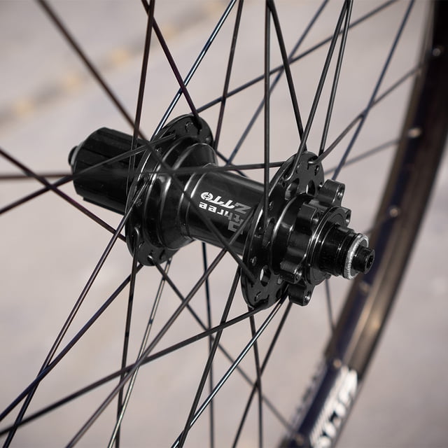 Bike Wheelset MTB Wheelset 2627.529 Inch Mountain Wide Rim Wheel Set Front & Back Wheels with Hub 6 Pawls
