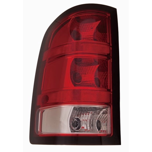 GoParts OE Replacement for 2010 2011 GMC Sierra 1500 Rear Tail Light
