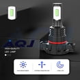 thumbnail image 5 of 6000K White LED Headlight Bulbs + Foglights Combo Kit For Jeep Patriot 2010-2017, 5 of 12