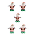 thumbnail image 2 of Ruiboury Party Decor Essential Christmas Foil Balloons With Exquisite Patterns Balloon Christmas Suitable For Any Places multicolor Stretching Santa 5Set, 2 of 6