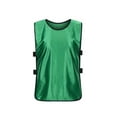 thumbnail image 4 of dazeni Boys Girls Volunteer Activity Vest Scrimmage Vests Youth Practice Jerseys Team Pinnies Sports Vest Basketball Jersey School Camp Activities Uniform Army Green, 4 of 6