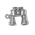 thumbnail image 1 of Sterling Silver 16" .8mm Box Chain 3D Sports Site Seeing Bird Watching Binoculars Pendant Necklace, 1 of 2