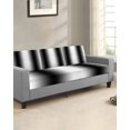 thumbnail image 2 of White Black Couch Cushion Covers Stretch, Washable Sofa Seat Covers Individual Seat Cushion Sofa Slipcovers Modern Gradient Vertical Stripes Geometric Couch Cover Furniture Protector S-2PCS, 2 of 7
