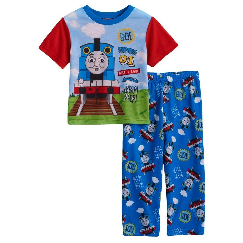Thomas & Friends - Thomas the Tank Baby Boys Pajama Fun Top and Pants ...