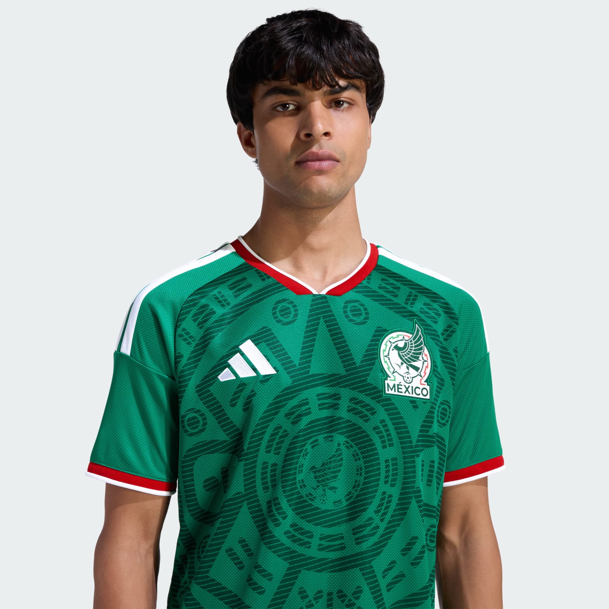 adidas Mexico Home Men's Stadium Soccer Jersey 26/27