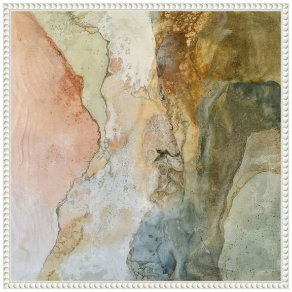 Amanti Art Ripples II Framed Canvas Wall Art Print